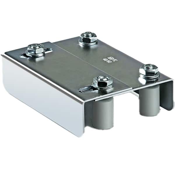 Comunello schuifpoortgeleider - Ø30mm - 35-62 mm - Elektrolytisch verzinkt