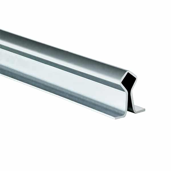 Comunello rail vierkant - Elektrolytisch verzinkt - 3 meter