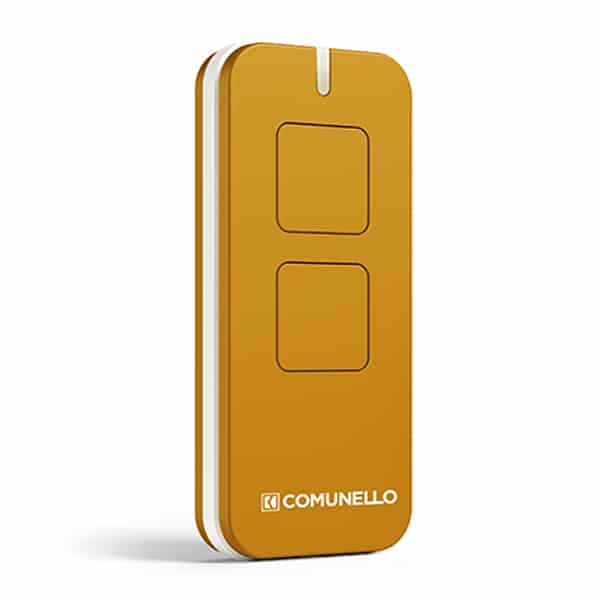 Comunello Victor handzender - 2-kanaals - Rolling code - Geel