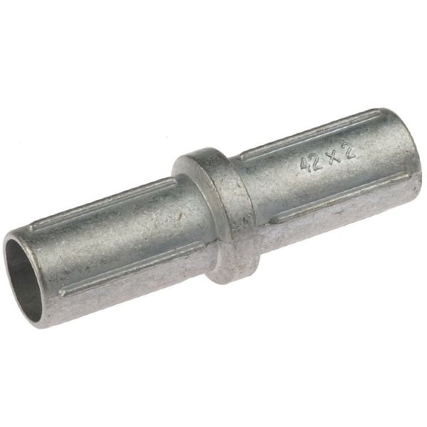 Koppelstuk inwendig - Aluminium - 42 mm