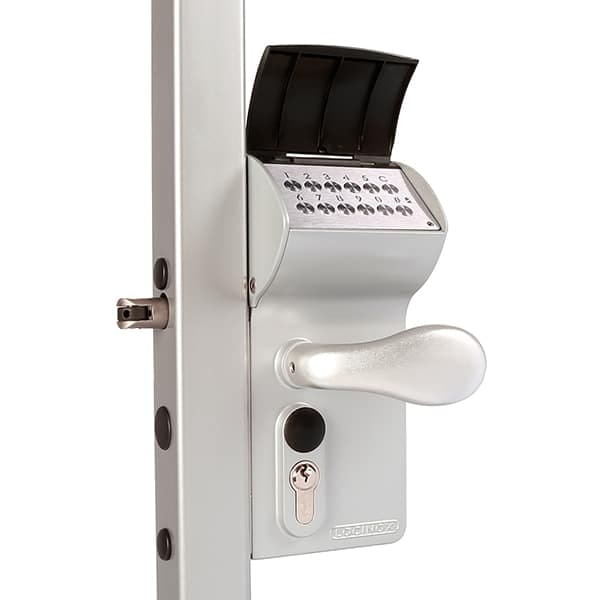 Locinox VALENTINO - Batterijgevoed codeslot zilver
