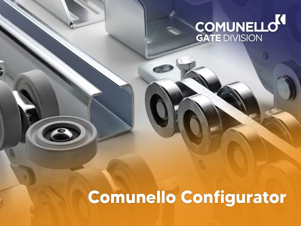 Comunello Configurator voor vrijdragende schuifpoorten