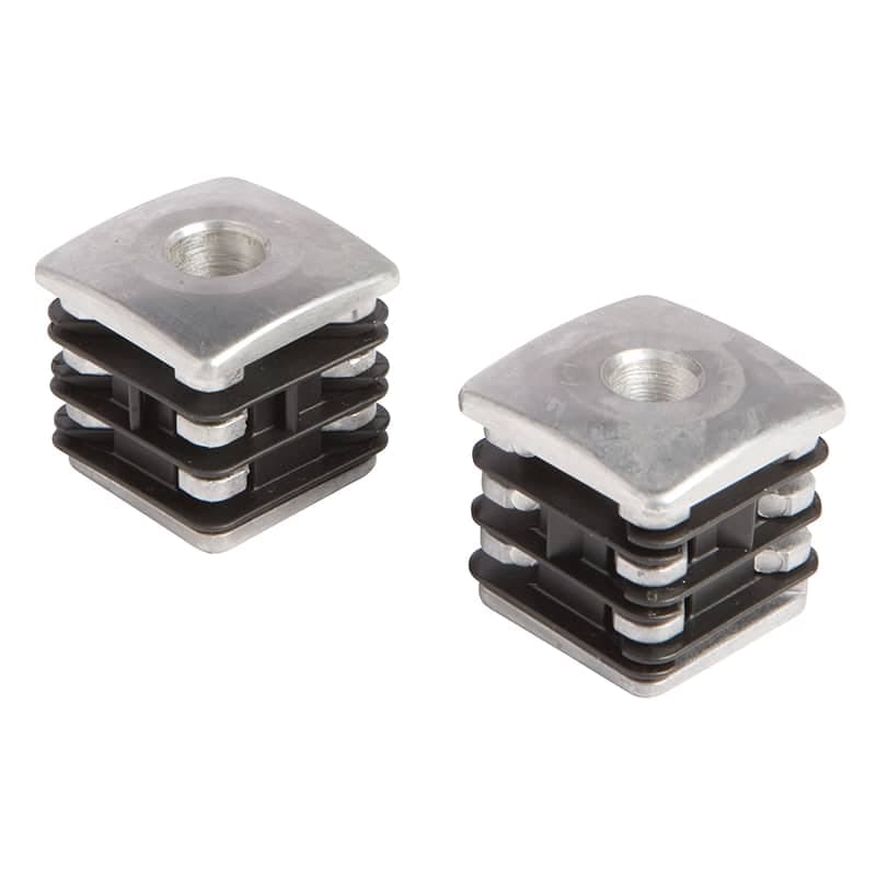 Locinox DURA scharnierdop voor as - Aluminium verstevigd