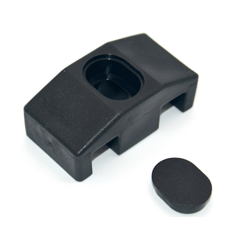 Del Ponti paneelklem 11 mm - Voor dubbelstaafmatten - Zwart