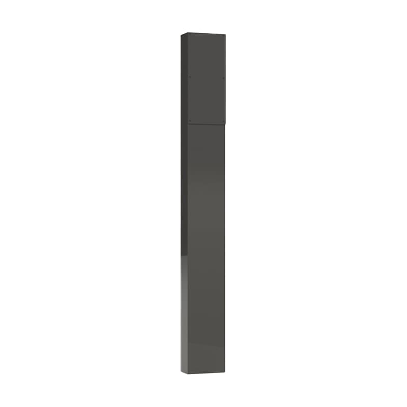 Scan&Go verhoogdeel T2 - Inclusief voorplaat - Zonder kap - Aluminium - 1180x140x80 mm - RAL 7016 APo110e 2.2